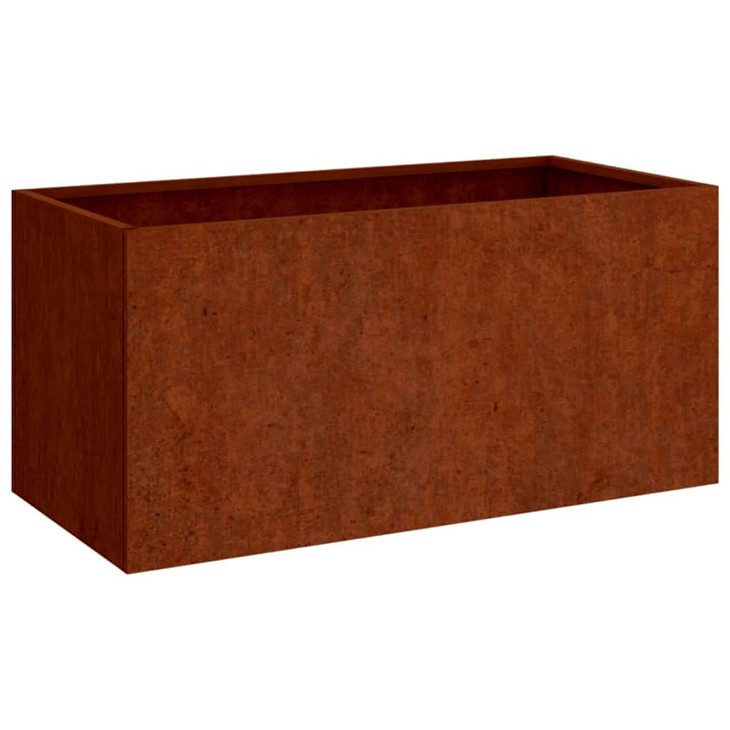 Vidaxl Planning Box 62x30x29 CM Cortenstaal
