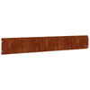 Vidaxl gazonranden 10 stuks 15x103 cm flexibel cortenstaal