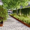 Vidaxl Gazon Edges 50 pezzi 15x103 cm flessibile Cortenstaal