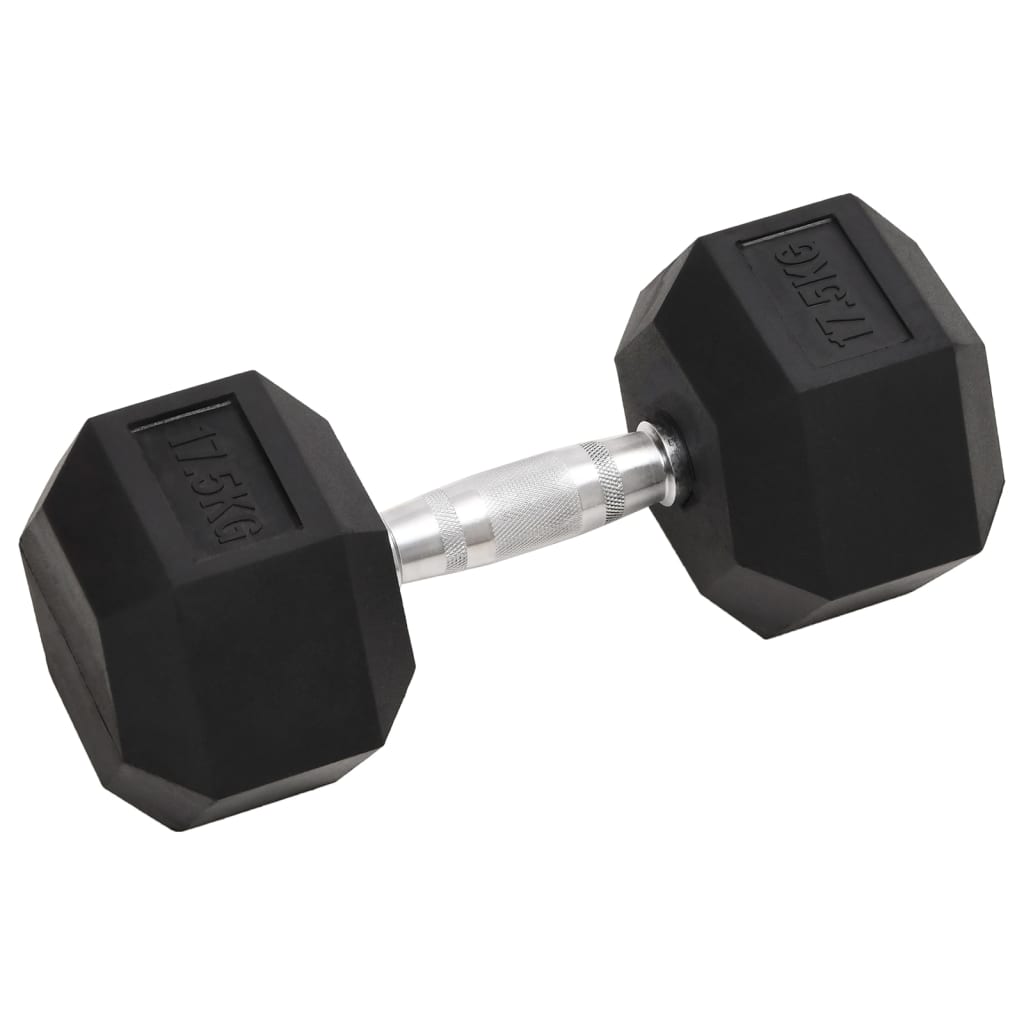 Mancuernas vidaXL 17,5 kg hierro fundido