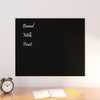 Scheda magnetica Vidaxl per il muro 60x50 cm vetro indurito nero