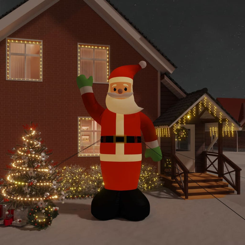 Vidaxl Santa inflable con LED 475 cm