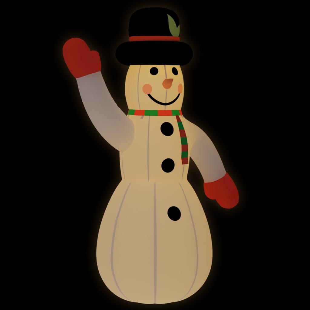 Vidaxl Snowman con LED gonfiabili 1000 cm