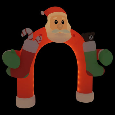 Vidaxl Christmas Arch gonfiabile con LED 320 cm
