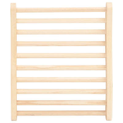 Vidaxl Saunarug Support Solid Pine