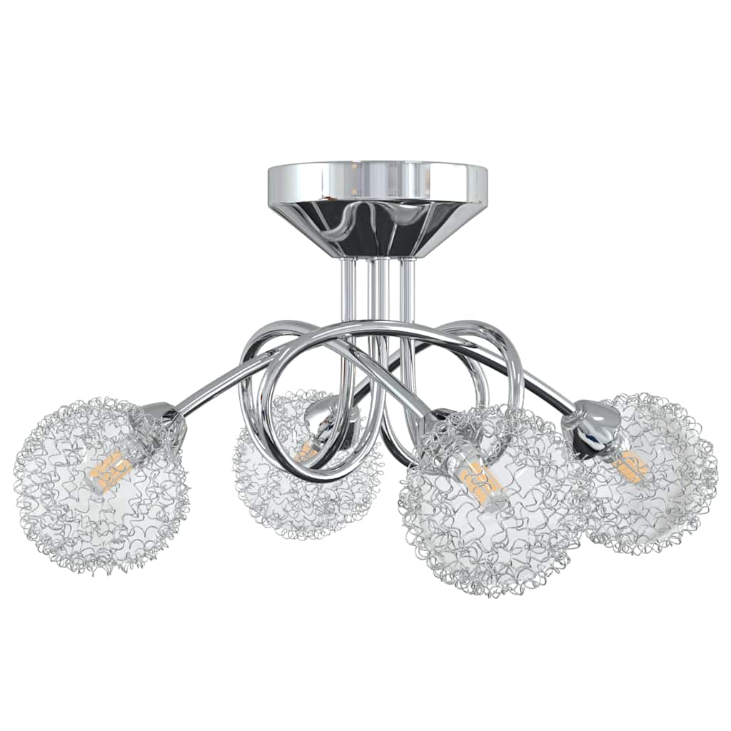 Lampada a soffitto Vidaxl con tappi a filo per 4 x g9 LED