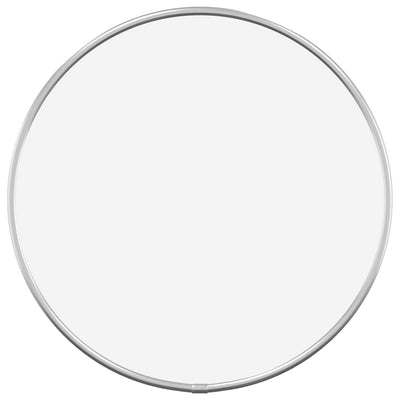 Vidaxl wandspiegel rond ø30 cm zilverkleurig