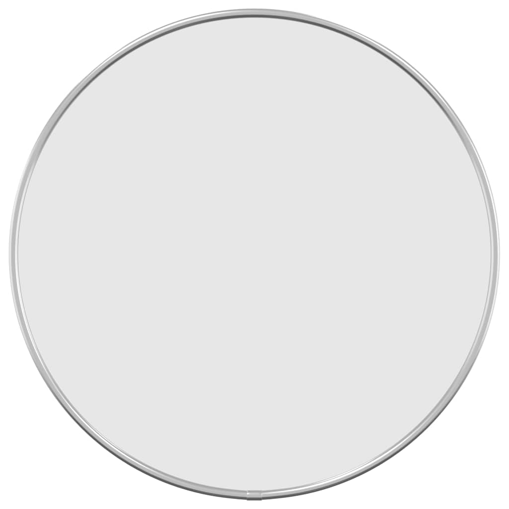 Specchio a parete Vidaxl rotondo Ø40 cm di colore argento