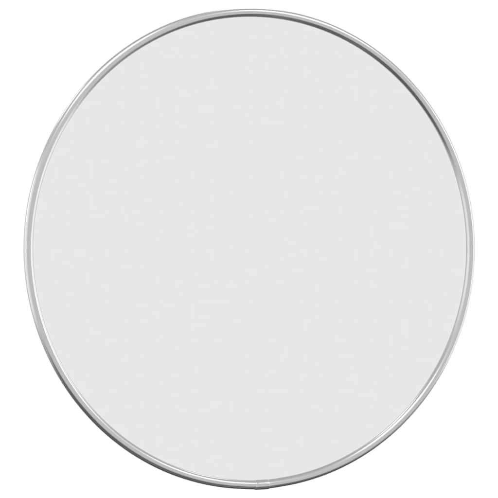 Specchio a parete Vidaxl rotondo Ø40 cm di colore argento