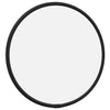 Vidaxl wandspiegel rond ø20 cm zwart