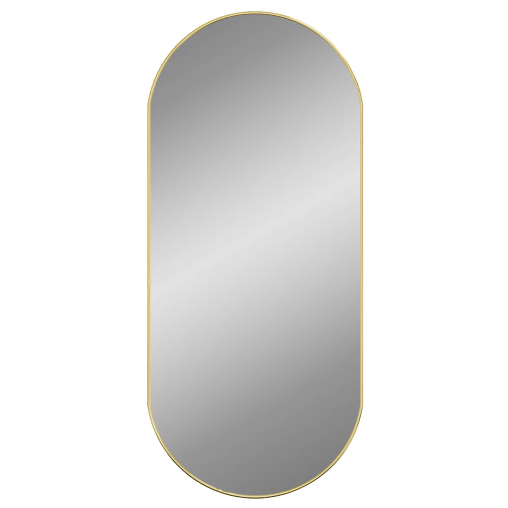 Specchio da parete Vidaxl 100x45 cm oro oro colorato
