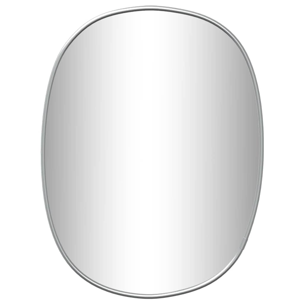 Specchio da parete Vidaxl 30x25 cm color argento
