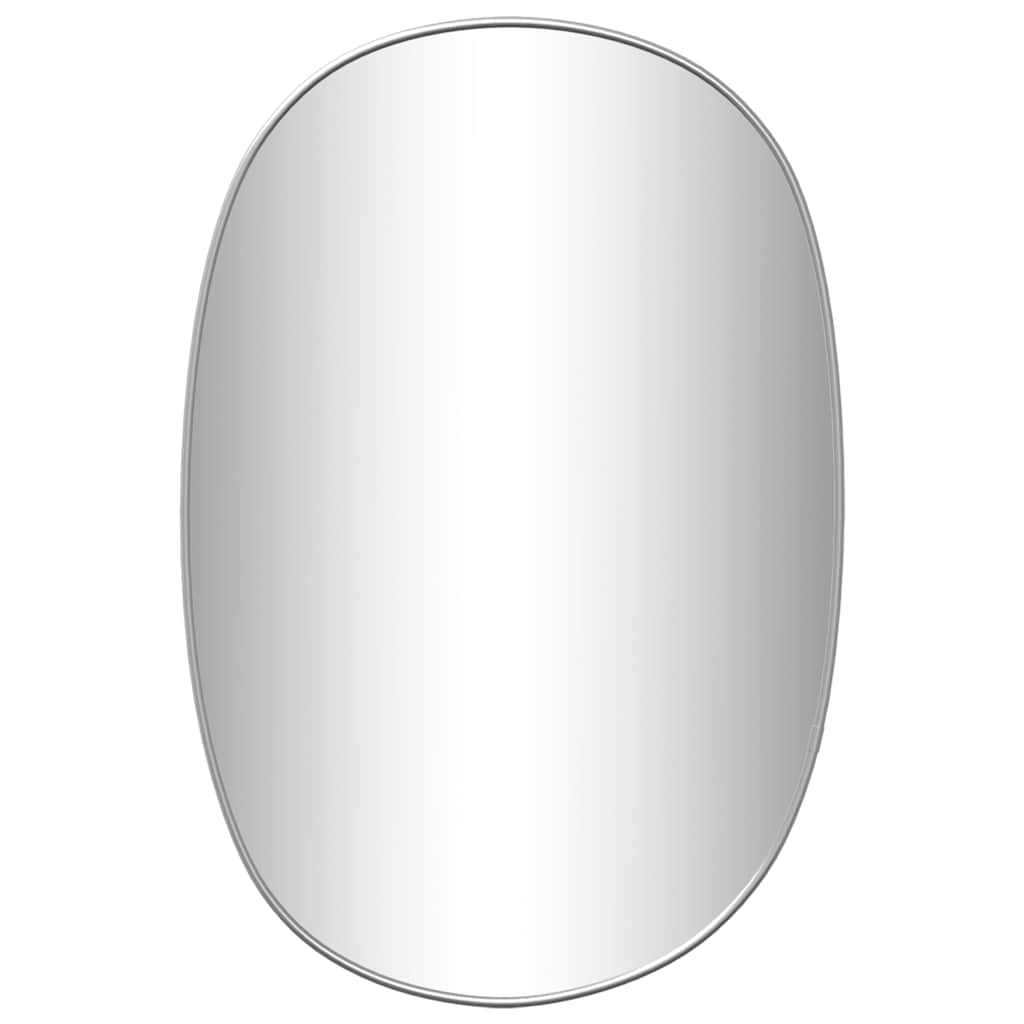 Specchio da parete Vidaxl 50x35 cm di colore argento