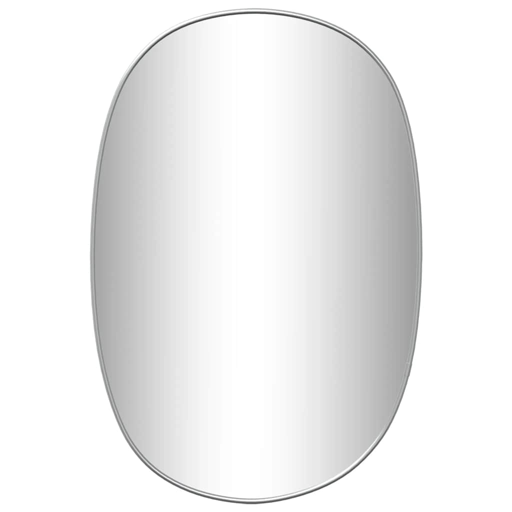Specchio da parete Vidaxl 60x40 cm di colore argento