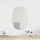 Specchio da parete Vidaxl 60x40 cm di colore argento