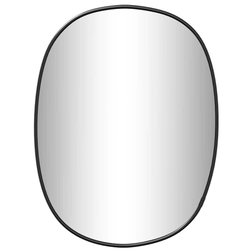 Specchio da parete Vidaxl 40x30 cm nero