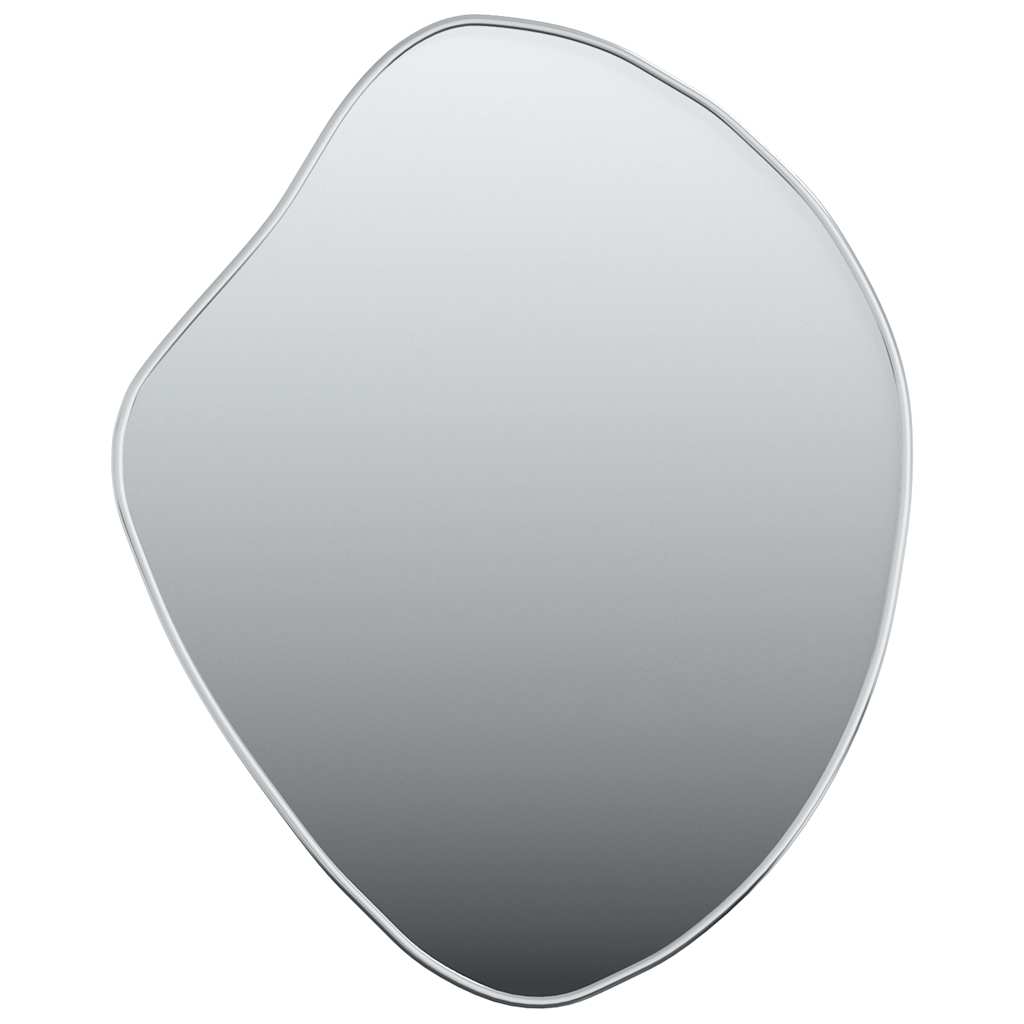 Vidaxx espejo de pared 50x40 cm plateado
