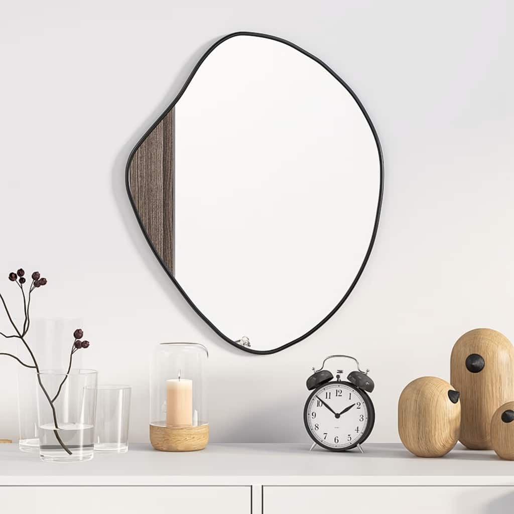 Vidaxx espejo de pared 50x40 cm negro