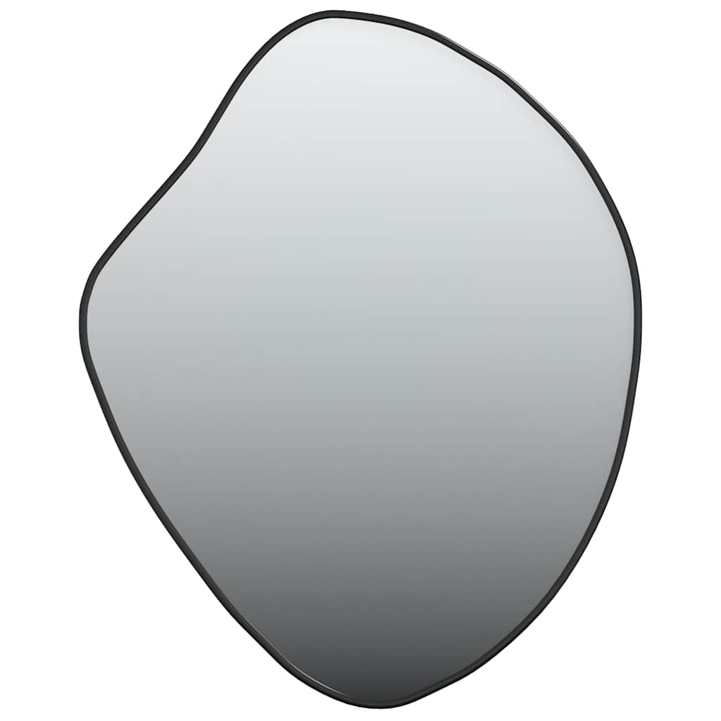 Specchio da parete Vidaxx 60x50 cm nero