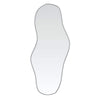 Specchio da parete Vidaxl 70x30 cm di colore argento