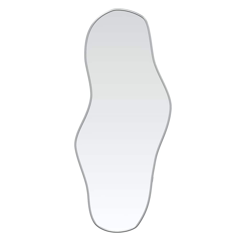 Specchio da parete Vidaxl 70x30 cm di colore argento