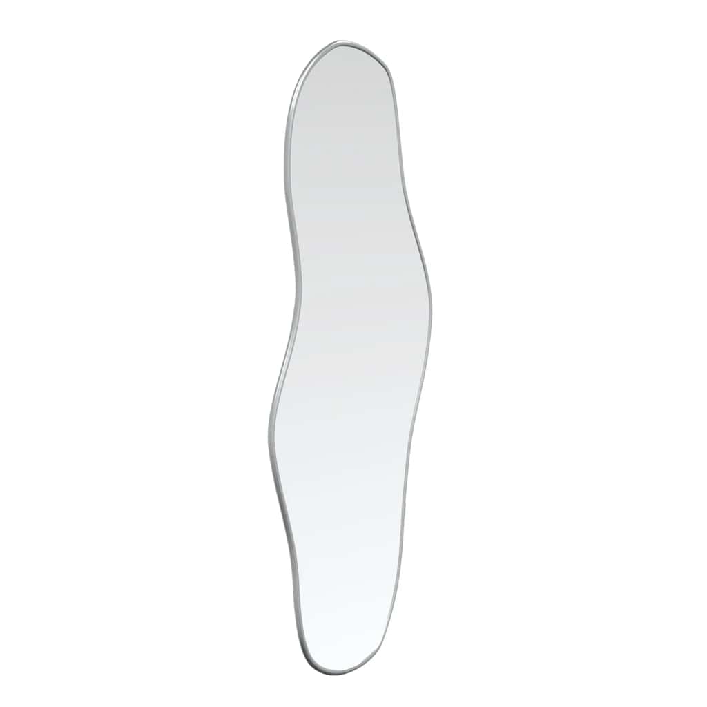 Specchio da parete Vidaxl 70x30 cm di colore argento