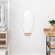 Specchio da parete Vidaxl 70x30 cm di colore argento