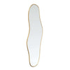 Vidaxl wandspiegel 80x35 cm goudkleurig
