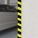 VIDAXL PROTTOCO dell'ANGINE 4X3X100 CM PU GIALLO E NERO