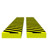 Vidaxl angolo protettori 2 pezzi 6x2x101,5 cm pule giallo e nero