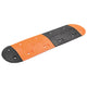 Vidaxl Speed ​​Bump 129x32.5x4 Giallo in gomma e nero