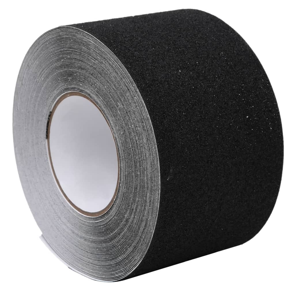 Vidaxl Anti-slip nastro 0,1x20 M PVC nero