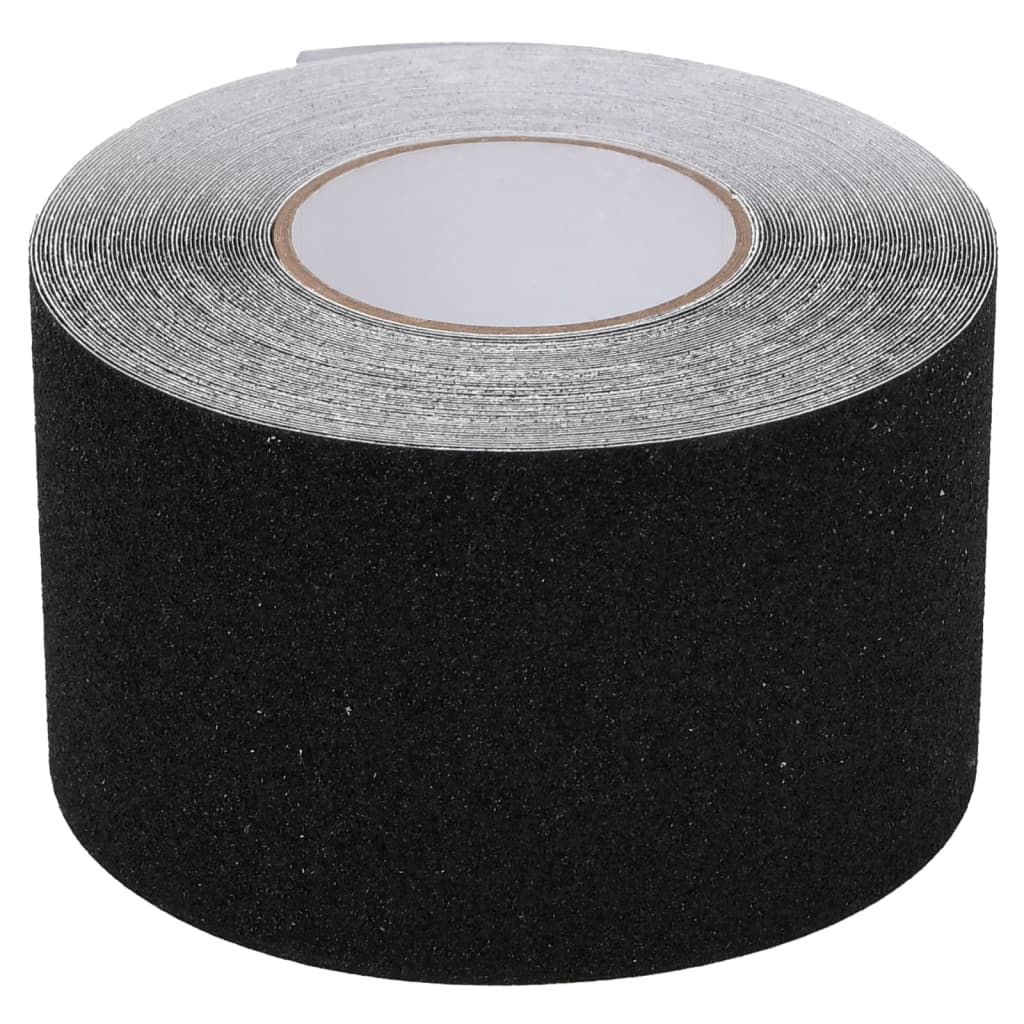 Vidaxl Anti-slip nastro 0,1x20 M PVC nero