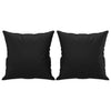 Cuscini decorativi Vidaxl 2 ST 40x40 cm in pelle artificiale