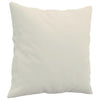 Vidaxl sierkussens 2 st 40x40 cm fluweel crèmekleurig