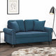 Cuscini decorativi Vidaxl 2 ST 40x40 cm blu di velluto