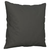 Vidaxl Cuscini decorativi 2 St 40x40 cm tessuto in microfibra grigio scuro