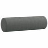 Cuscini decorativi vidaxl 2 St 15x50 cm tessuto scuro grigio