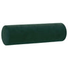 Cojines decorativos de Vidaxl 2 st 15x50 cm terciopelo verde oscuro