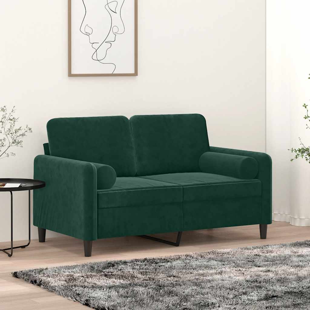 Cuscini decorativi Vidaxl 2 St 15x50 cm Velvetto scuro