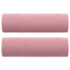 Vidaxl cojines decorativos 2 st 15x50 cm de terciopelo rosa