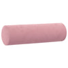 Vidaxl cojines decorativos 2 st 15x50 cm de terciopelo rosa