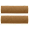 Vidaxl cojines decorativos 2 st 15x50 cm Velvet Brown