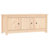 Vidaxl Cabinet da scarpe 110x38x45.5 cm Pino solido