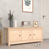 Vidaxl Cabinet da scarpe 110x38x45.5 cm Pino solido