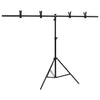 VIDAXL STANDARD STANDARD ATTUALE TAST 151x60x (70-200) cm nero