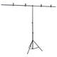 VIDAXL STANDARD STANDARD STANDATTO 201x60x (70-200) cm nero