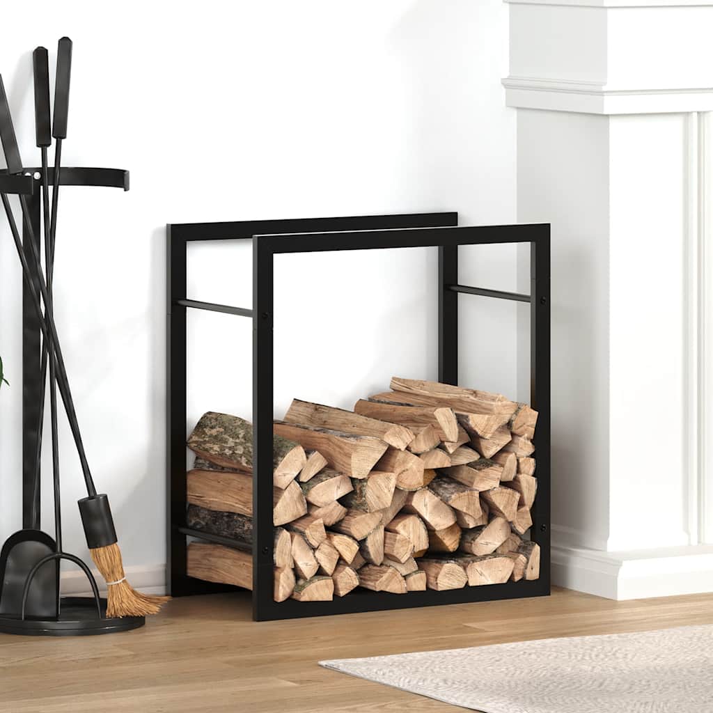 Chimenea de Vidaxl 50x28x56 cm de acero mate negro