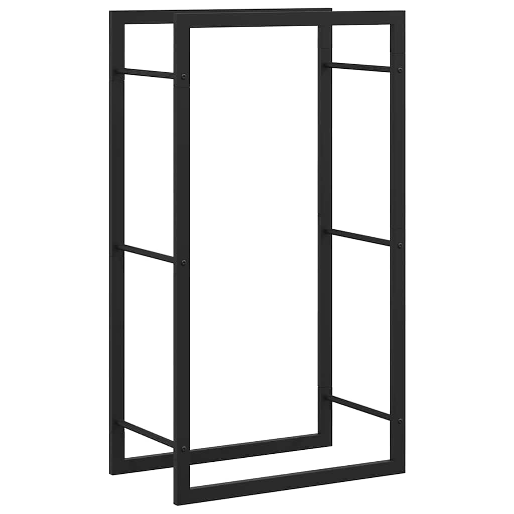 Vidaxl camino 50x28x94 cm in acciaio nero