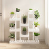 Vidaxx soporte para plantas blanco 104,5x25x109,5 cm madera maciza de pino